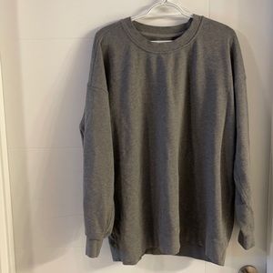 Lululemon grey sweatshirt